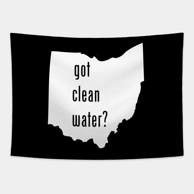 Ohio - Got Clean Water? Tapestry by CleanWater2019