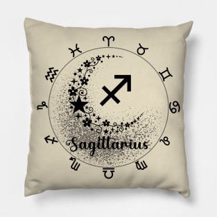 esoteric zodiac signs Pillow