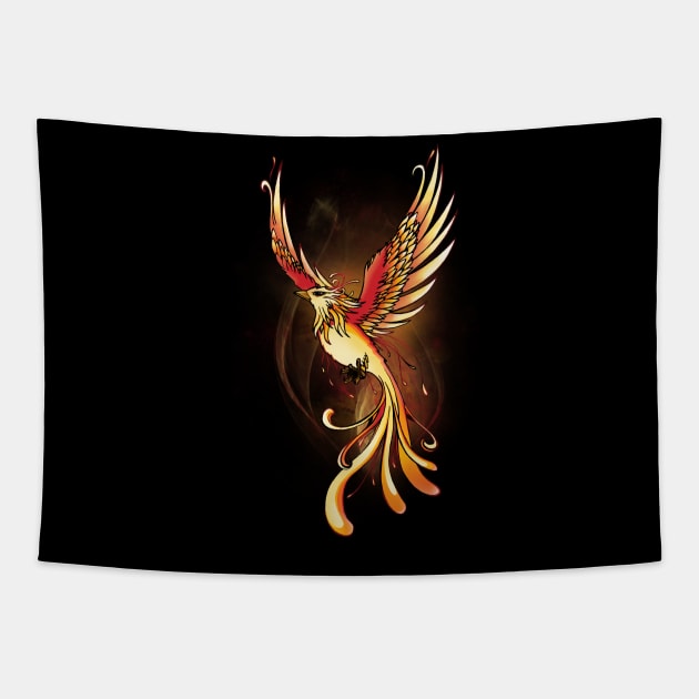 Phoenix Tapestry by Magdalen