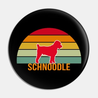 Schnoodle Vintage Silhouette Pin