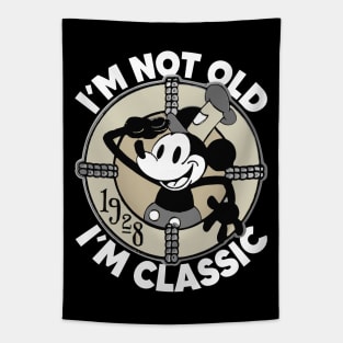 Steamboat Willie. I'm Not Old I'm Classic Tapestry