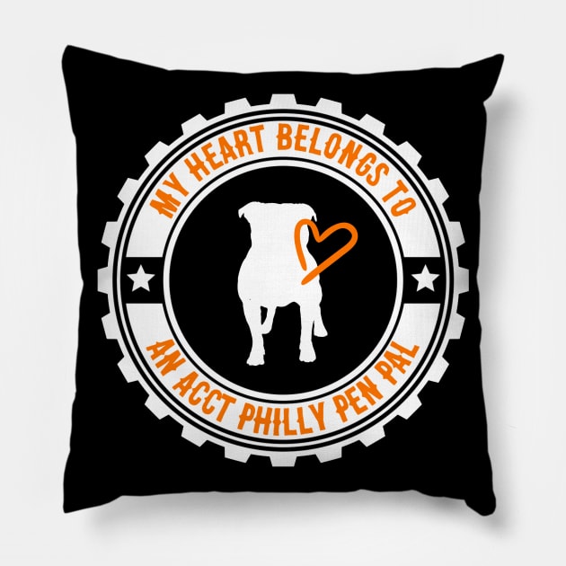 ACCT Philly Pen Pals Pillow by ACCTPHILLY