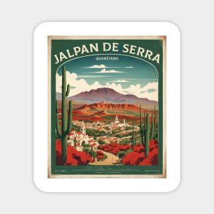 Jalpan de Serra Queretaro Mexico Vintage Tourism Travel Magnet