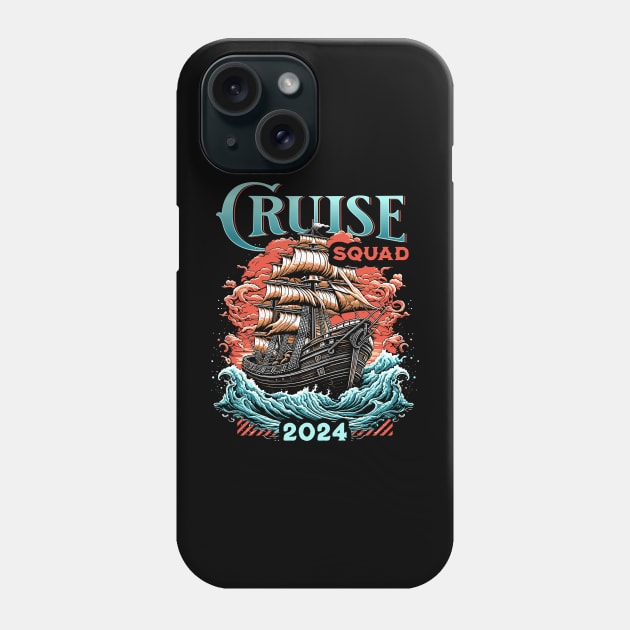 Cruise Squad 2024 Phone Case by Norse Magic