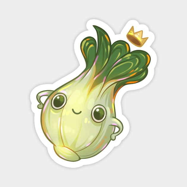 King Bok Choi Magnet by Claire Lin