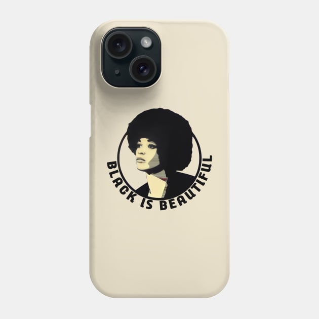 Black panther party t-shirt Phone Case by San9 pujan99a