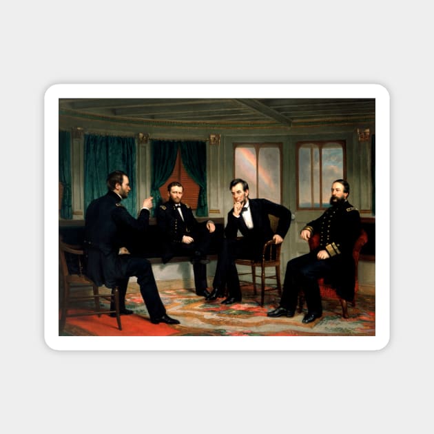 The Peacemakers - Civil War Union Leaders Magnet by warishellstore