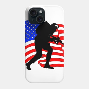 Support - US Soldier America Phone Case