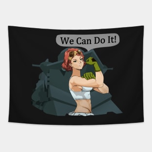 We Can Do It! Yukina Tapestry