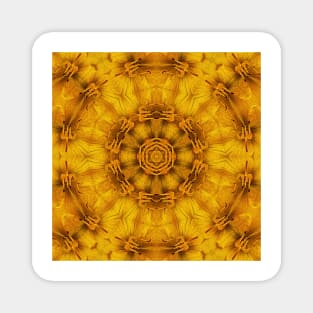 floral fantasy GOLDEN pattern and design Magnet