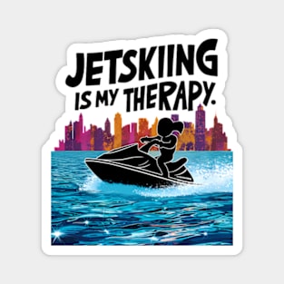 Jetskiing Is My Therapy For Women, Girl Magnet