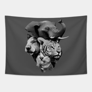 Animal leader Tapestry