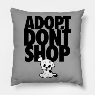 ADOPT DON'T SHOP - Betty Boop Pudgy Pillow