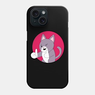 Cat Two Thumbs up Phone Case