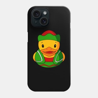 Christmas Elf Rubber Duck Phone Case