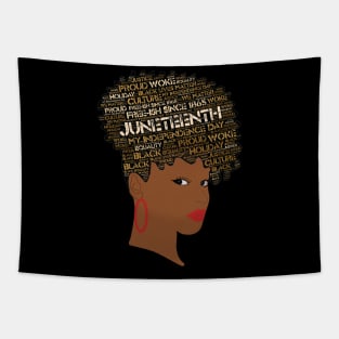 Juneteenth Free-Ish Since 1865 Tapestry