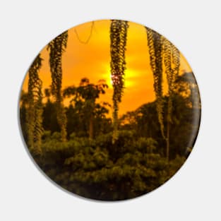 Siem Reap Sunset Pin