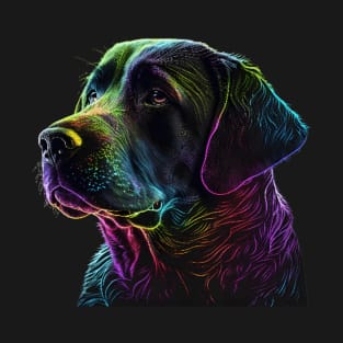 Neon Labrador T-Shirt