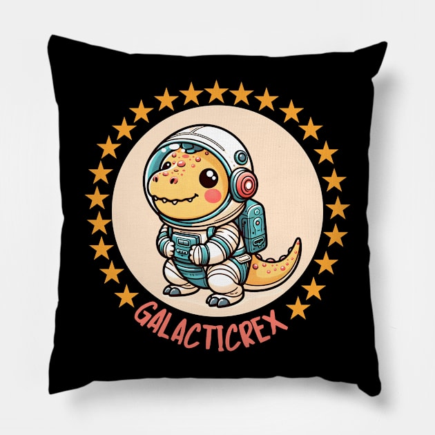 Astronomy Dinosaur Pillow by Japanese Fever