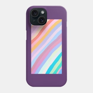 Line pastel painting Phone Case