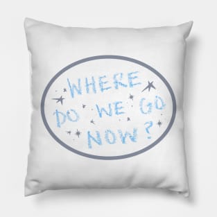 gracie abrams - where do we go now crayon illustration Pillow