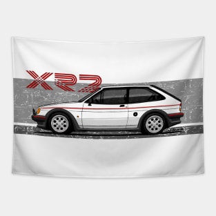 My drawing of the iconic red classic sports car Tapestry