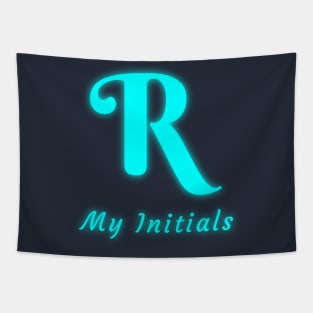 Letter R Letter Art Tapestry