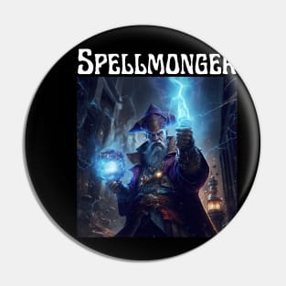 Spellmonger - Silly Hats (no text) Pin