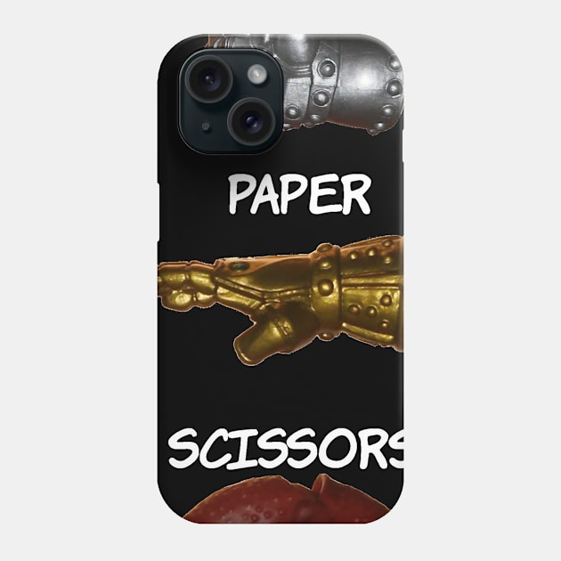 MOTU Rock Paper Scissors Phone Case by Toy Culprits