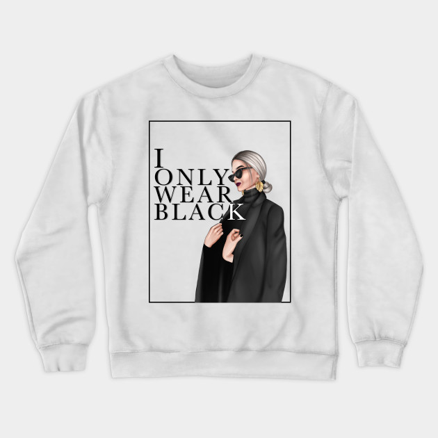 black chanel sweatshirt