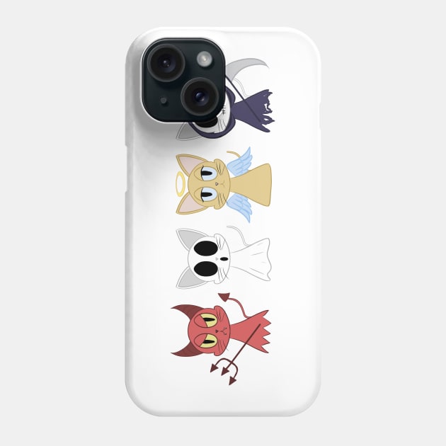 Costume Kitty Phone Case by Night Shade