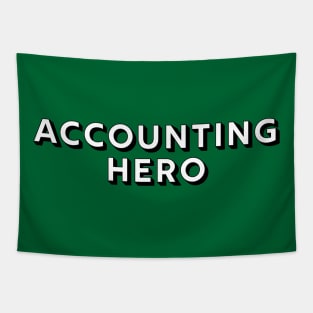 Accounting Hero Tapestry