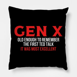 The First Ted Talk Pillow