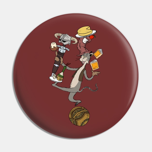 The Khajiit In The Hat Pin by CHILLFORTRESS