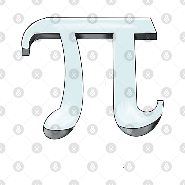 Pi - physics mathematics- mathematical constant in 3d by Artonmytee