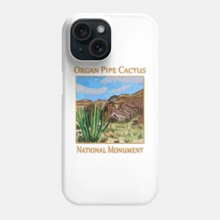 Organ Pipe Cactus National Monument in Arizona Phone Case