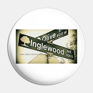 Inglewood Avenue, Inglewood, California by Mistah Wilson Pin