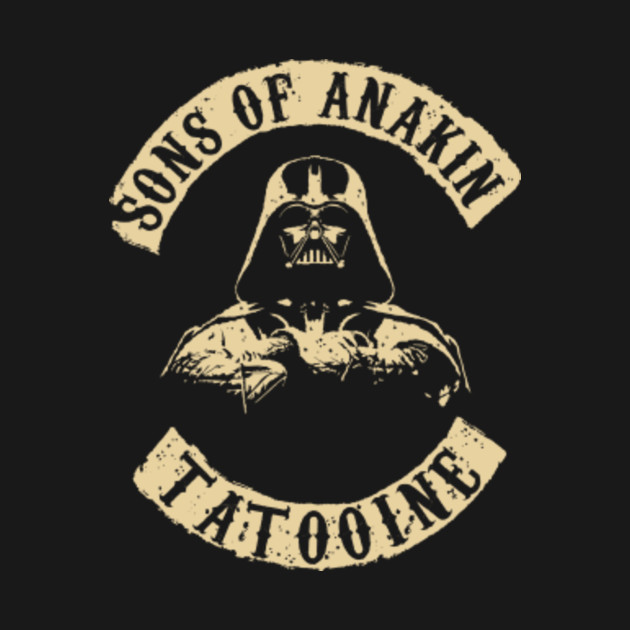 Star Wars Sons of Anakin  Darth Vader T Shirt TeePublic
