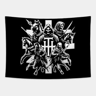 4 horsemen of apocalypse Tapestry