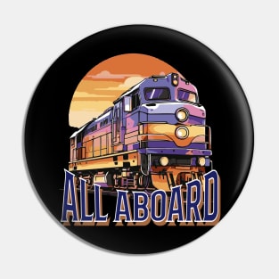 Choo Choo I'm Vintage Too! Pin