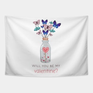 Valentine's Day || Will you be my valentine? Tapestry