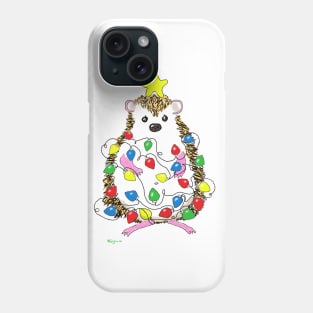 Hedgehog Holidays / Christmas Phone Case