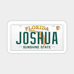 Joshua License Plate - FL Magnet