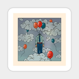 Balloon Man Magnet