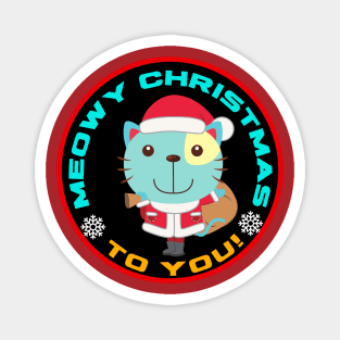 SWEET MEOWY CHRISTMAS Magnet