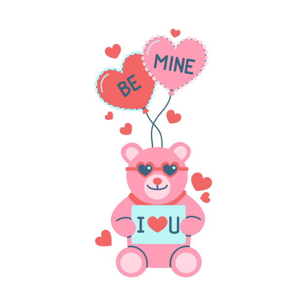 Happy Valentine's Day | Teddy Bear Be Mine by MrDoze