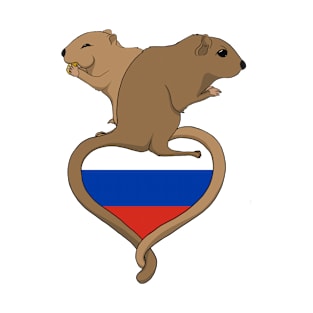 Gerbil Russia (light) T-Shirt