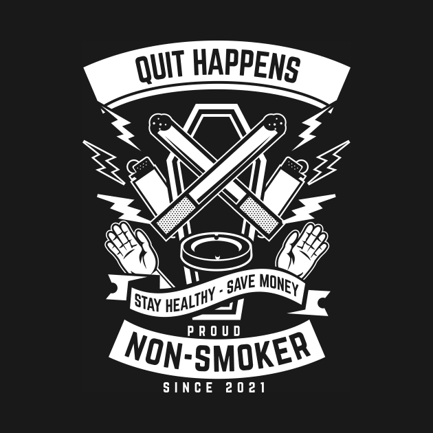 Quit happens. Proud non-smoker since 2021. Quit smoking by emmjott