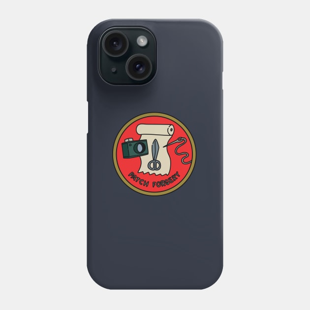 Patch Forgery Scouts Badge Phone Case by saintpetty