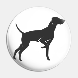 black dog Pin